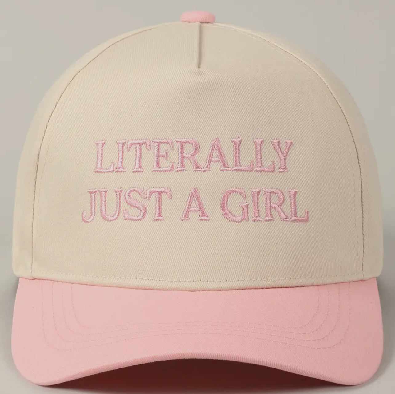 JUST A GIRL TRUCKER HAT