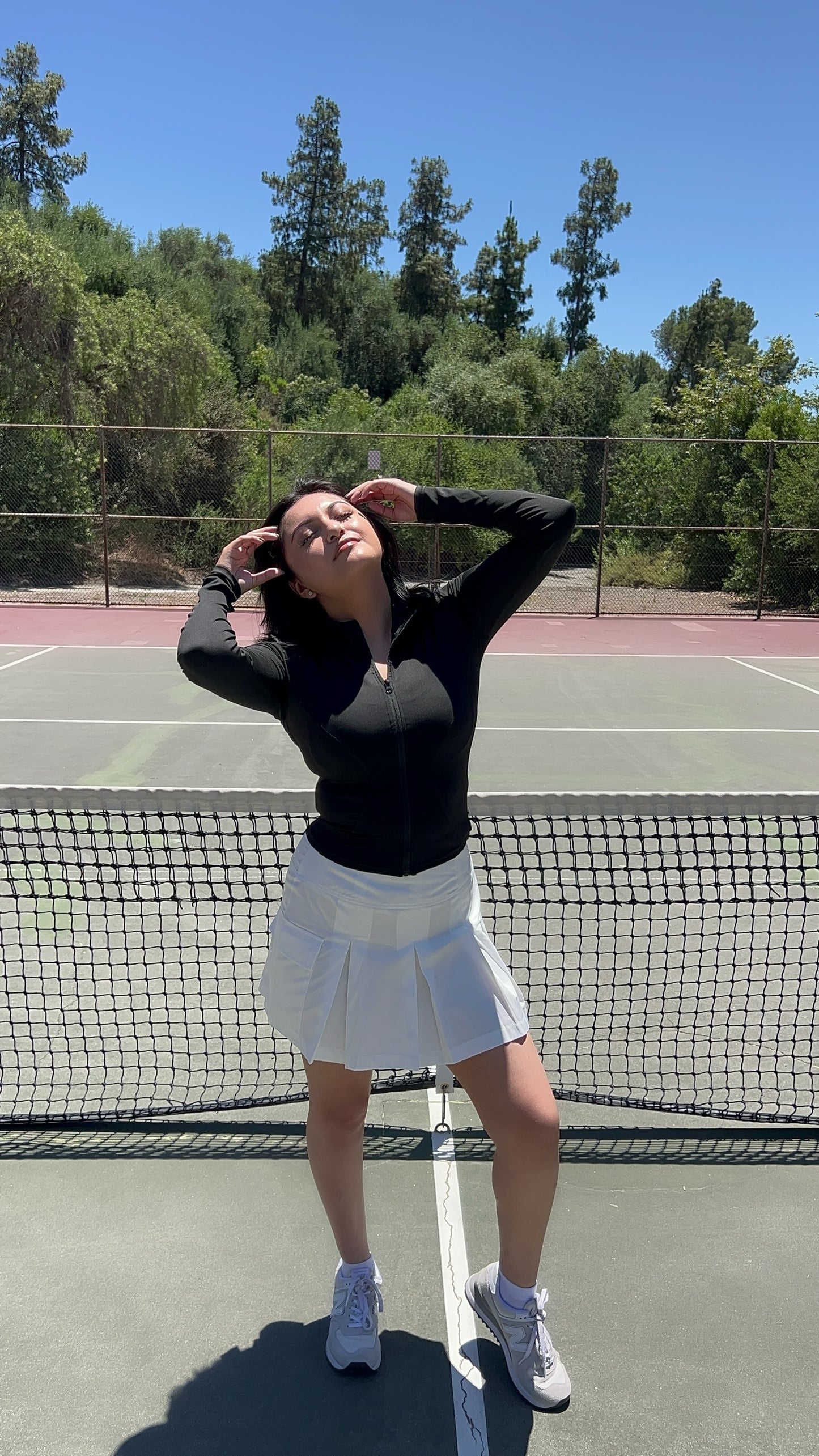 SPORTY GIRL WORKOUT JACKET (BLACK)