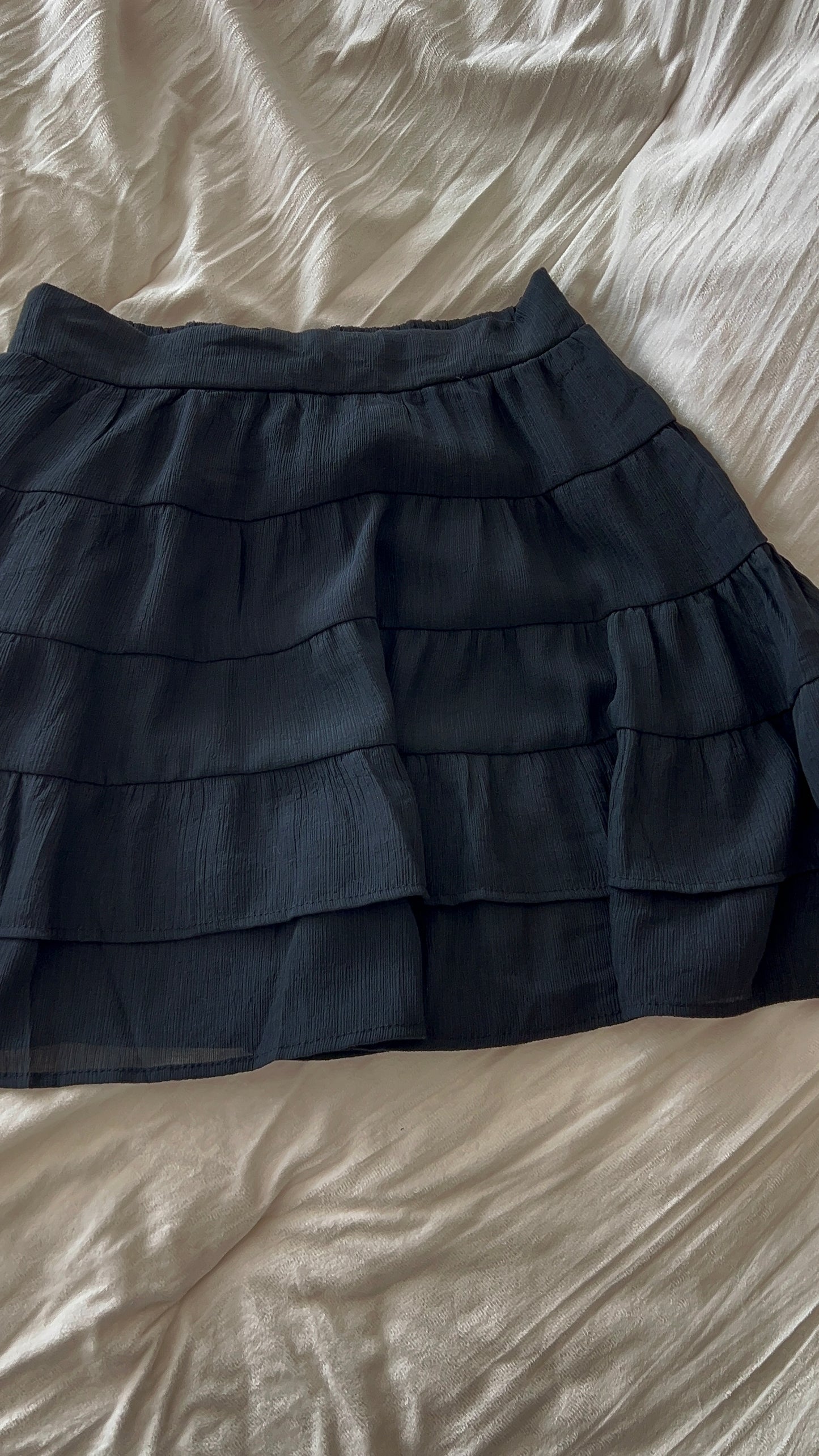 SPRING FLING RUFFLED SKIRT