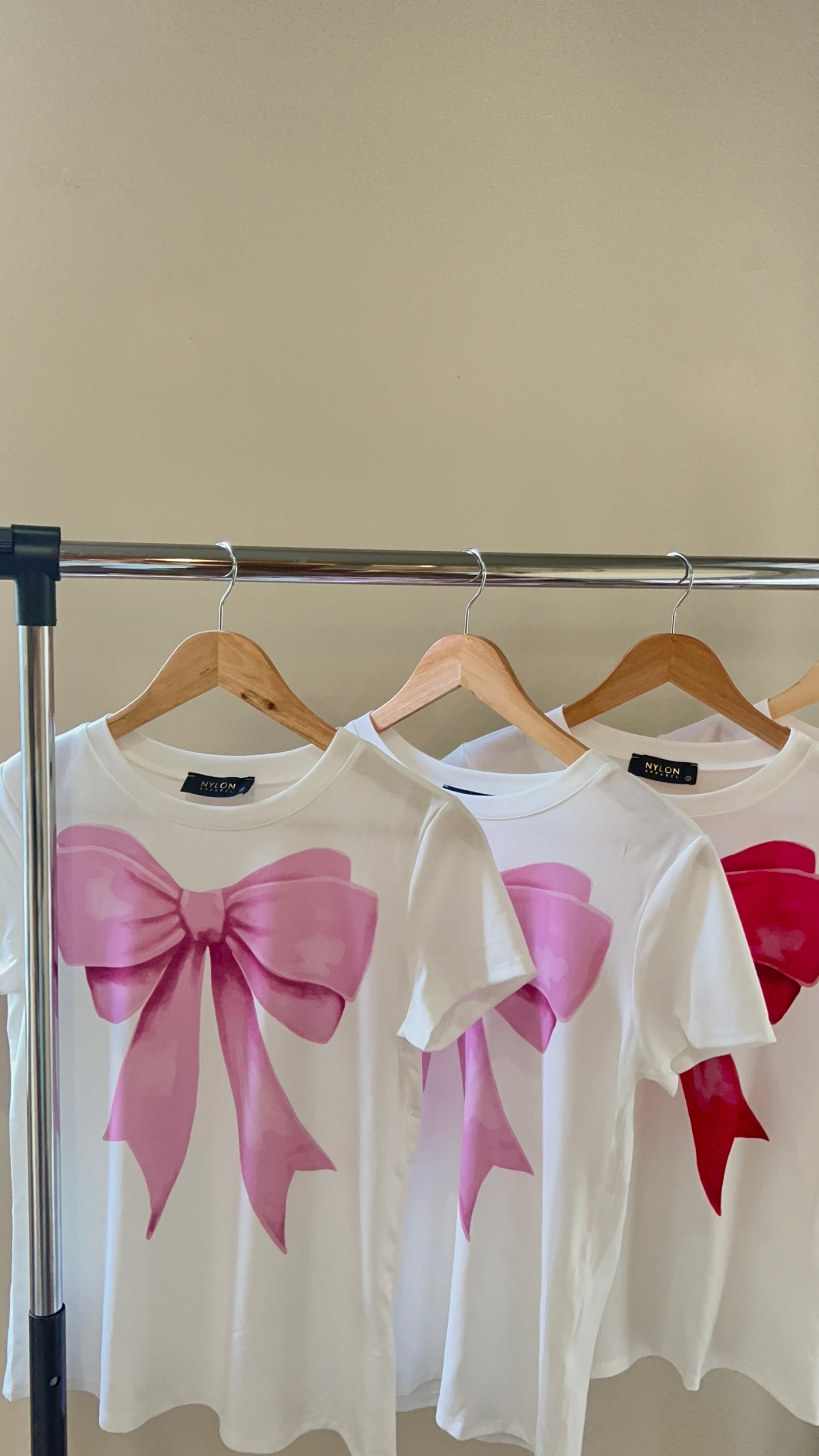COQUETTE TEE (PINK BOW)