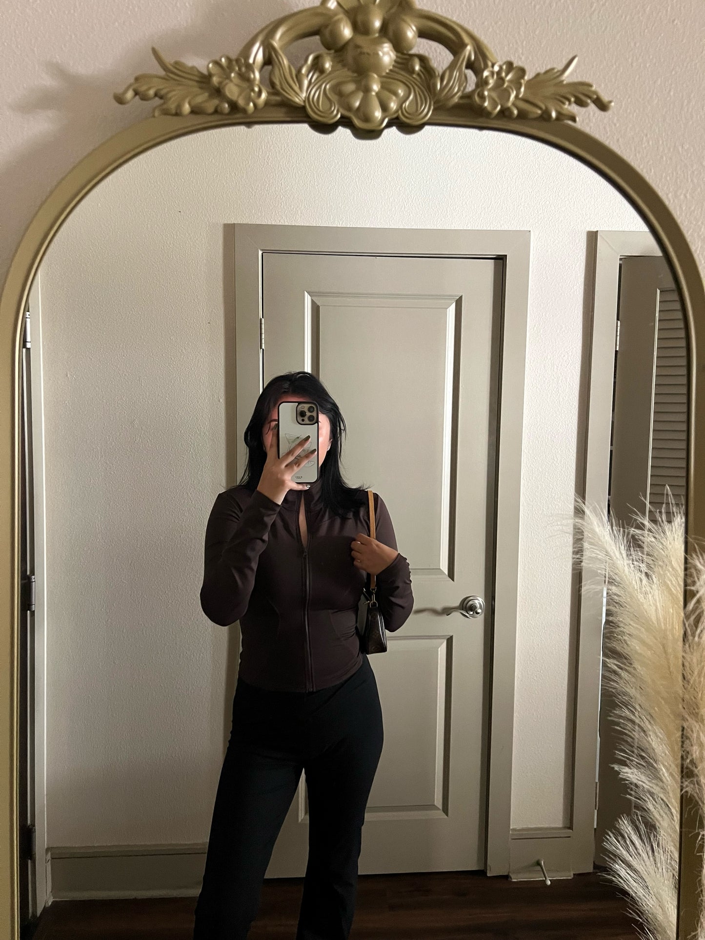 SPORTY WORKOUT JACKET (CHOCOLATE)