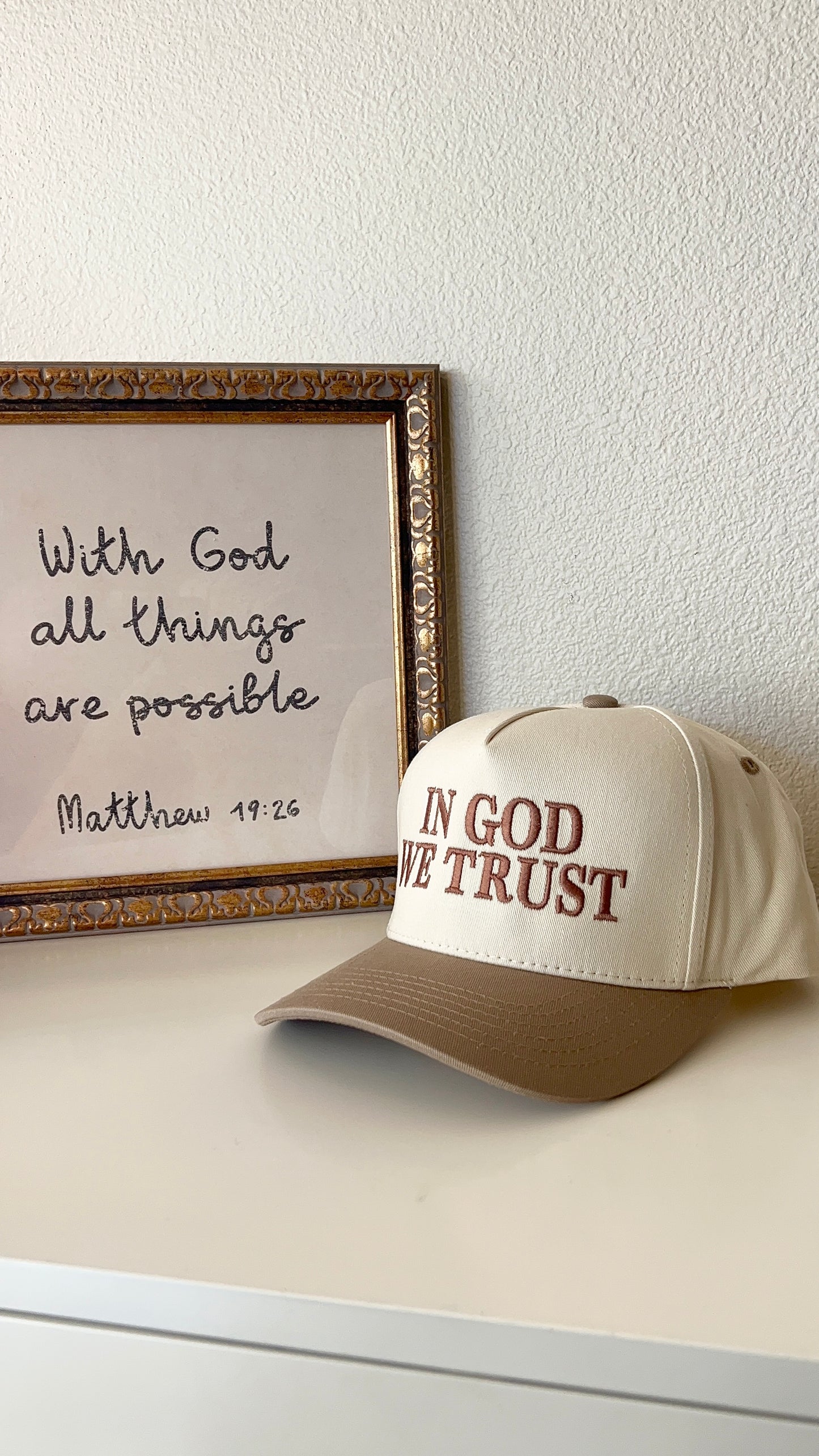 IN GOD WE TRUST TRUCKER HAT