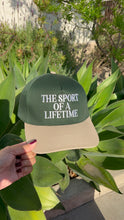 Load image into Gallery viewer, THE SPORT OF A LIFETIME TRUCKER HAT
