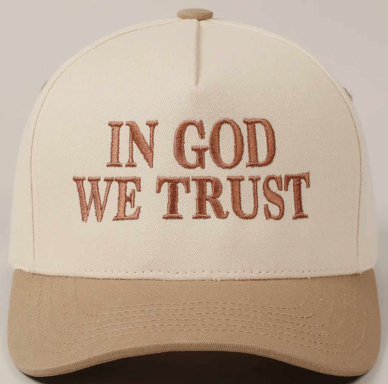 IN GOD WE TRUST TRUCKER HAT