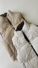 Load and play video in Gallery viewer, THE NEUTRALS REVERSIBLE PUFFER VESTS

