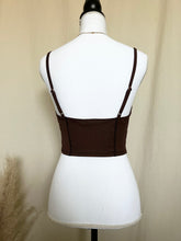 Load image into Gallery viewer, Everyday Rib Knit Tank (Brown)
